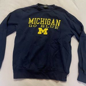 University of Michigan crewneck sweatshirt